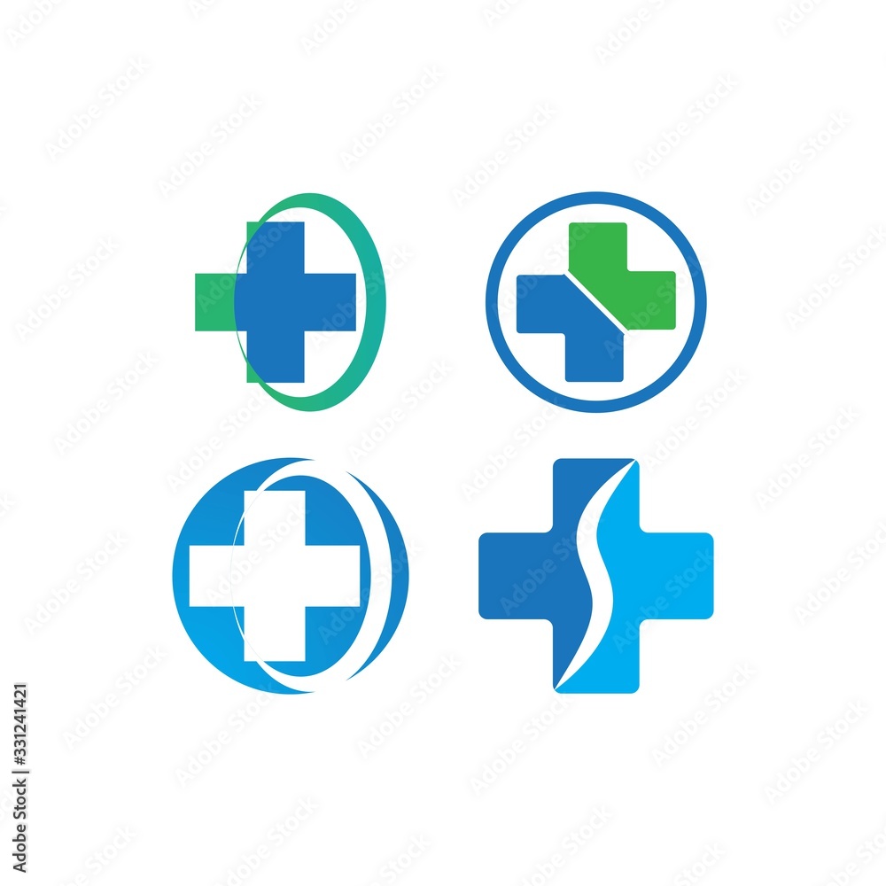 Fototapeta premium Health Medical Logo