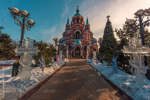 Church in irkutz, Russia.