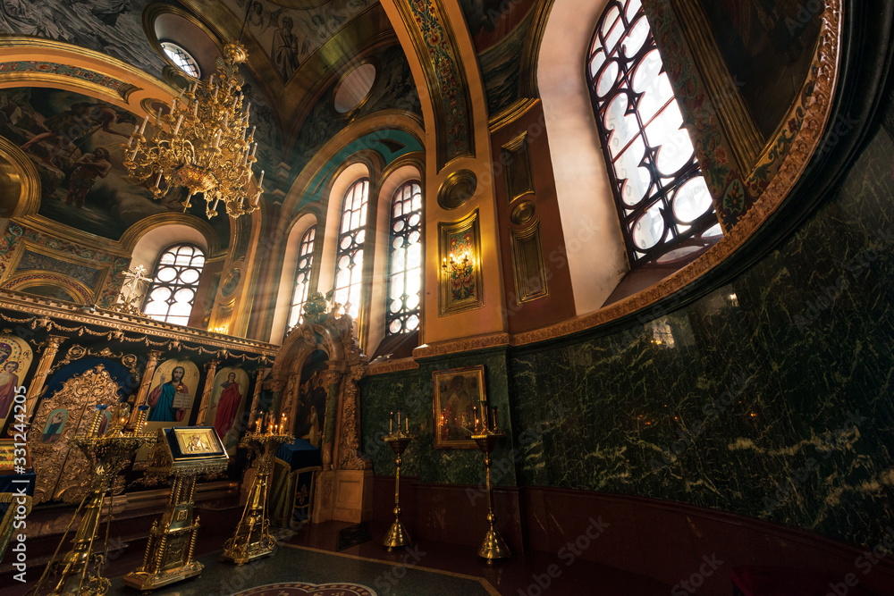 Obraz premium Church in irkutz, Russia.