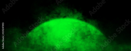 Planet infected with coronavirus. Planet earth in danger. Virus and infection are everywhere. Stock illustration.