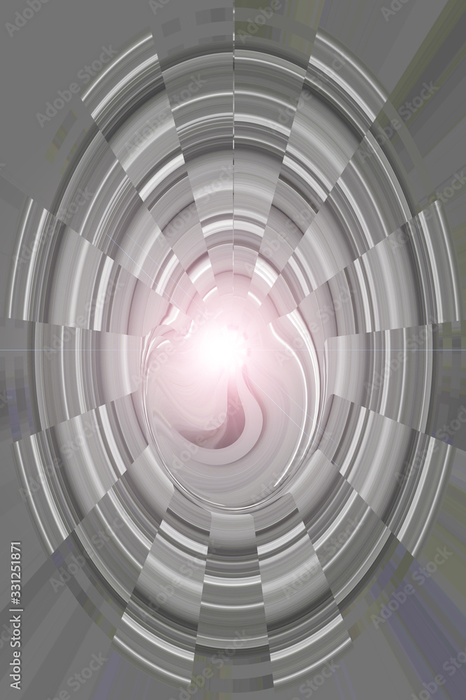 Fototapeta premium Gray background with graphic patterns, texture. Modern abstract design for screensaver template.