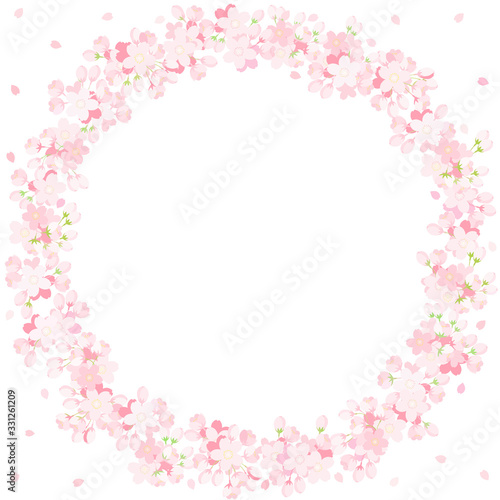 桜のリース