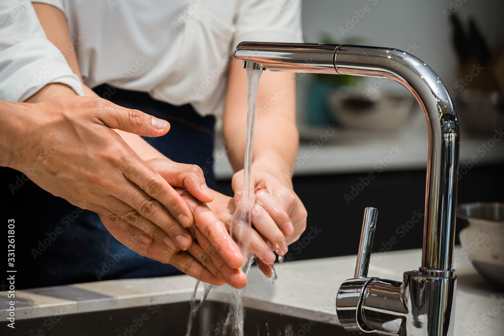 Washing hands.Protection of the virus by frequent hand washing.Hand washing from viruses. Hand washing for prevent to stop corona virus. Washing hands.Protection of the virus by frequent hand washing.Hand washing from viruses. Hand washing for prevent to stop corona virus.