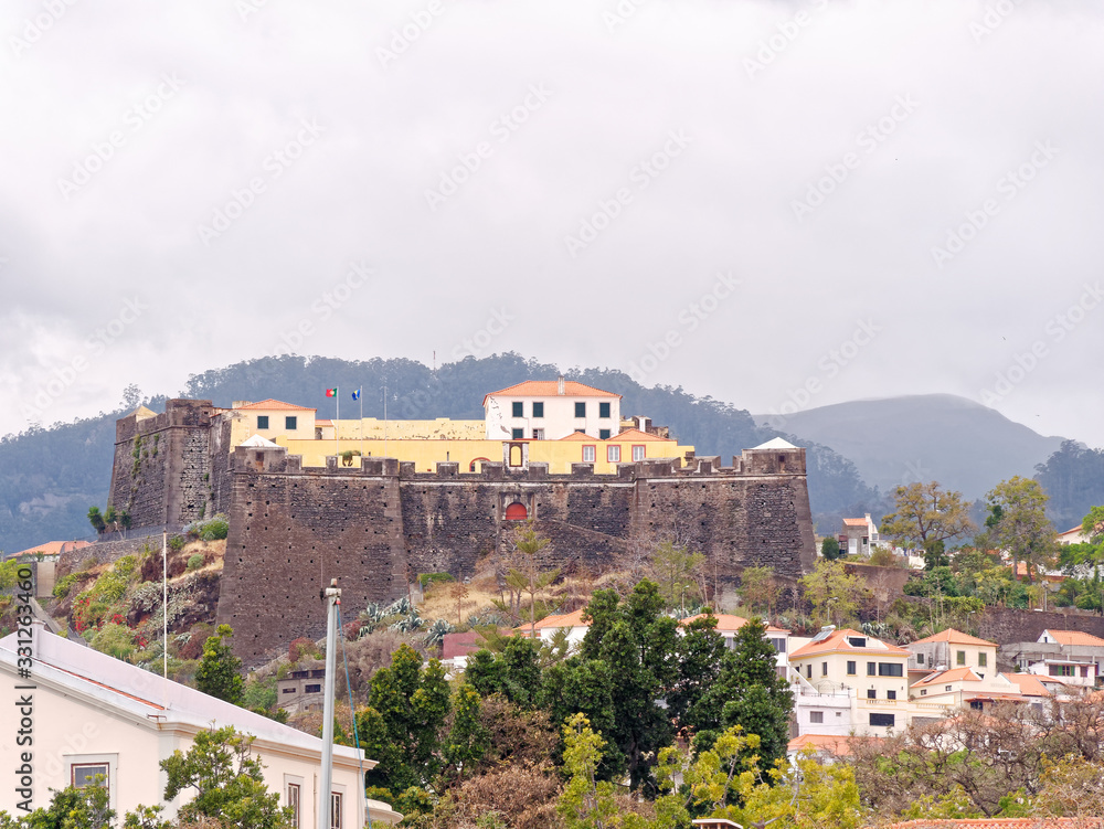 Fortaleza de São João Baptista do Pico, Funchal, Madeira island, Portugal