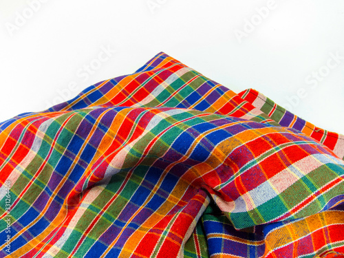 loincloth or Scottish Tissue style isolated on white background