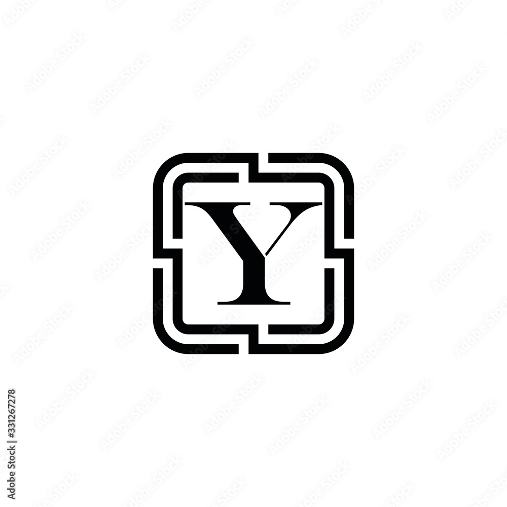 YY Y letter logo design vector YY Y letter logo design vector