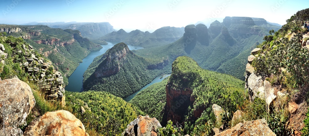 Obraz premium Blyde River Canyon – Der Grünste Canyon der Weltt