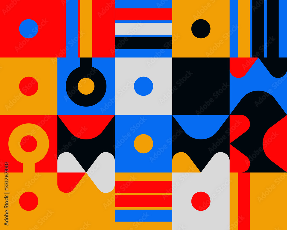 Neo Modernism Artwork Pattern Design Neo Modernism Artwork Pattern Design