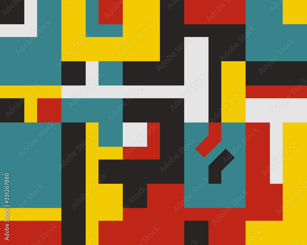 Neo Modernism Artwork Pattern Design Neo Modernism Artwork Pattern Design