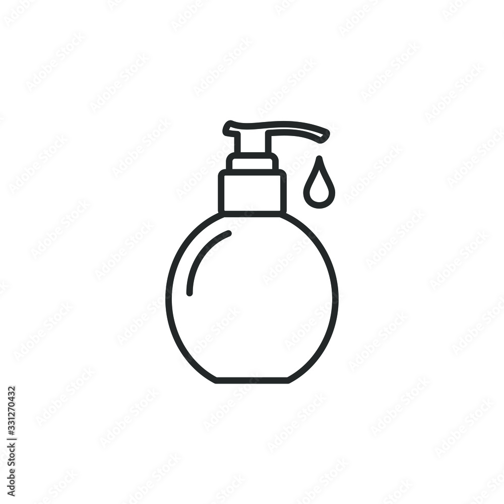 liquid soap dispenser pump plastic icon template color editable. bottle spray symbol vector sign isolated on white background illustration for graphic and web design. liquid soap dispenser pump plastic icon template color editable. bottle spray symbol vector sign isolated on white background illustration for graphic and web design.