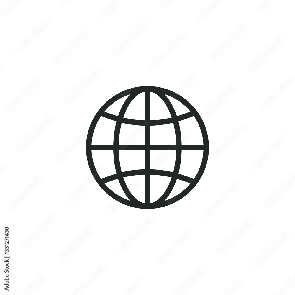 Go to web icon template color editable. website symbol vector sign isolated on white background illustration for graphic and web design. Go to web icon template color editable. website symbol vector sign isolated on white background illustration for graphic and web design.