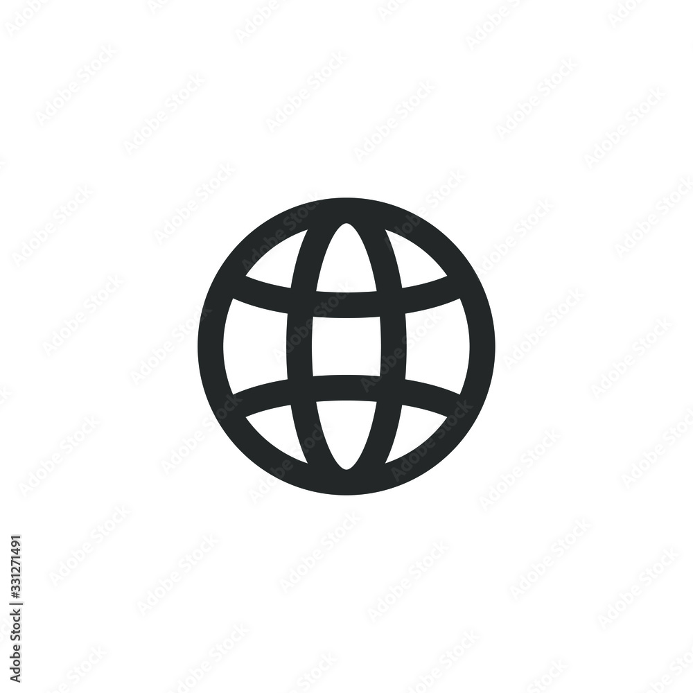 Go to web icon template color editable. website symbol vector sign isolated on white background illustration for graphic and web design. Go to web icon template color editable. website symbol vector sign isolated on white background illustration for graphic and web design.