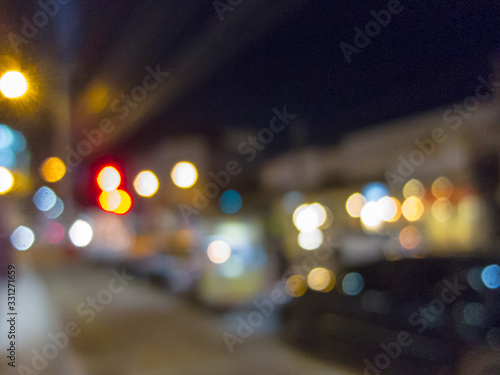 Boken Road at night