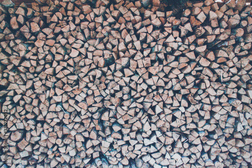 a stack of fire wood a stack of fire wood