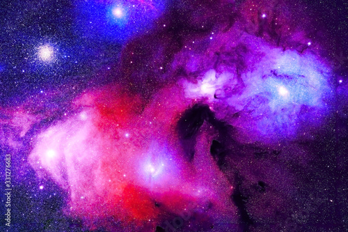 Fototapeta Naklejka Na Ścianę i Meble -  Multicolored beautiful galaxy. Elements of this image furnished by NASA