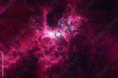 Fototapeta Naklejka Na Ścianę i Meble -  Beautiful space, colored, with stars and nebulae. Elements of this image were furnished by NASA.