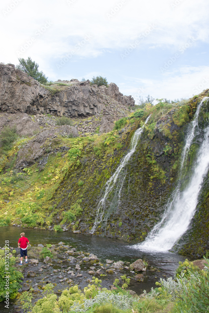 Naklejka premium waterfalls