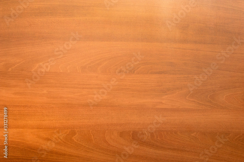 Closeup of wooden table surface