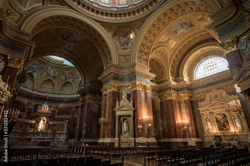 St Stephen s Basilica  view from inside  Budapest Hungary