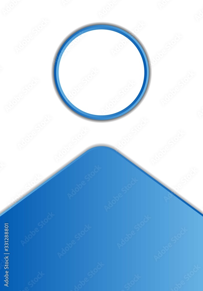 Abstract blue paper cut background with empty place for text. Abstract blue paper cut background with empty place for text.