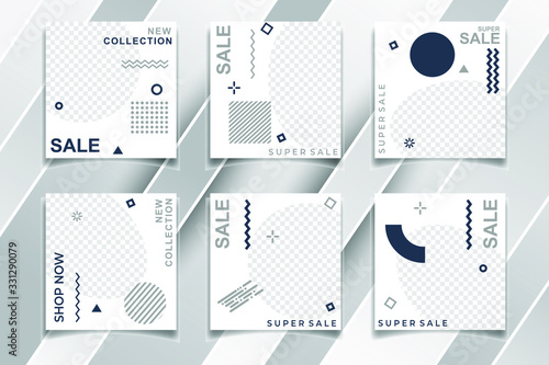 Modern Bundle Social Media banner Template. Elegant sale and discount promo. Business presentation template Editable simple info banner.
