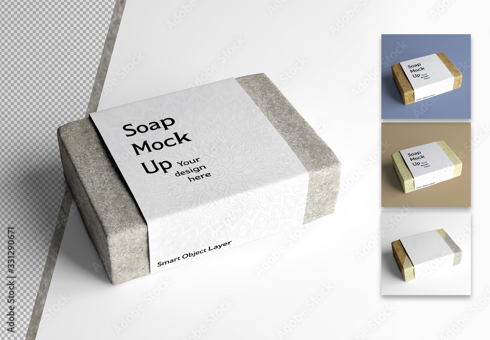 Download Hand Soap Bar Mockup Stock Template Adobe Stock