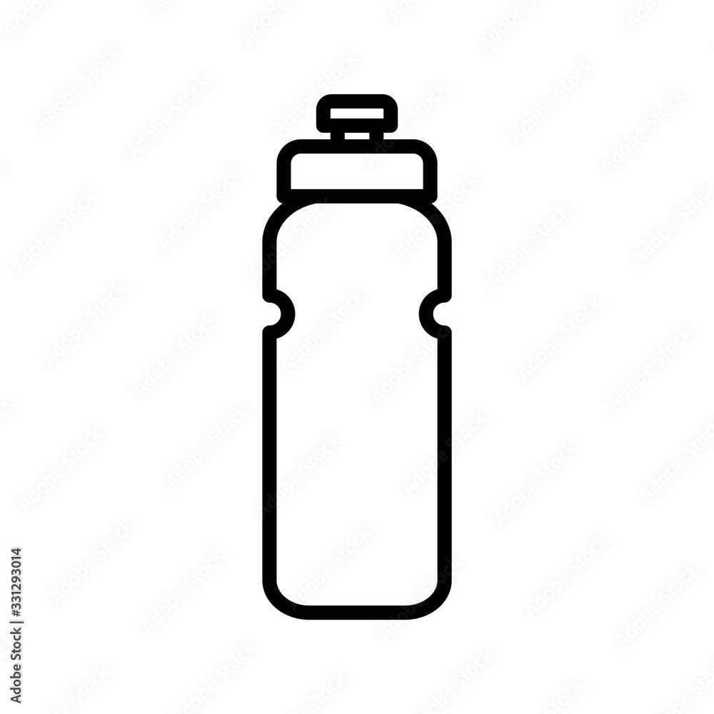 water bottle icon vector template water bottle icon vector template