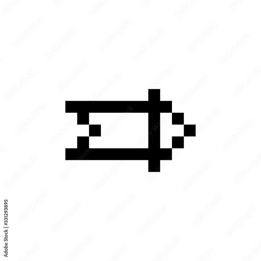 speed and arrow icon. Perfect for application, web, logo, game and presentation template. icon design pixel art and line style speed and arrow icon. Perfect for application, web, logo, game and presentation template. icon design pixel art and line style