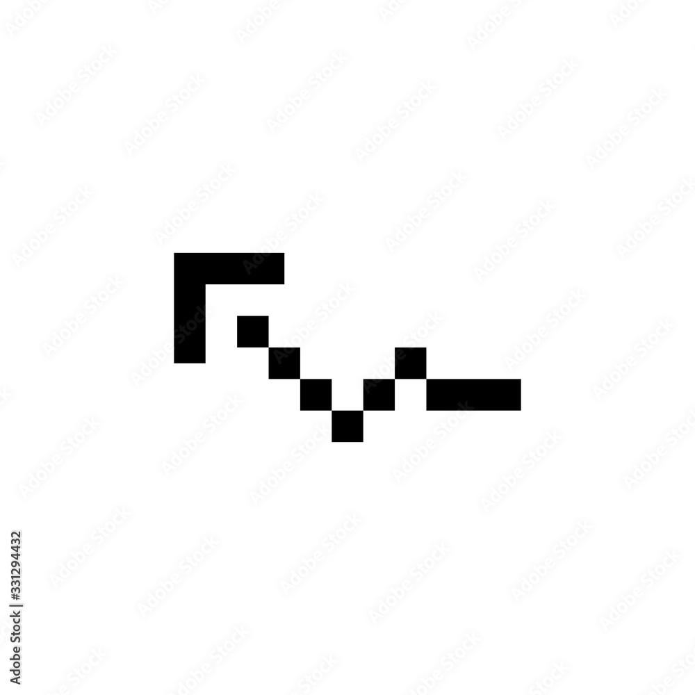 statistic, business, finance, medicine and arrow icon. Perfect for application, web, logo, game and presentation template. icon design pixel art and line style statistic, business, finance, medicine and arrow icon. Perfect for application, web, logo, game and presentation template. icon design pixel art and line style