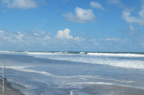 Beautiful ocean view on Atlantic coast of North Florida  © natalya2015