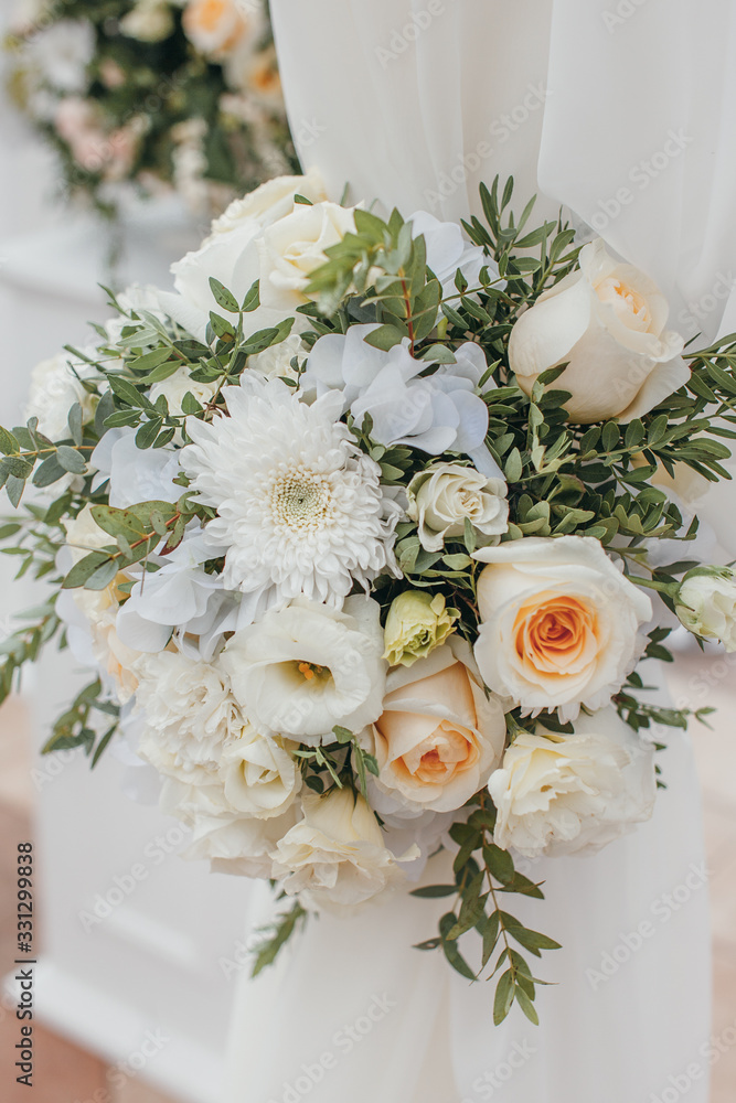 White Floral Wedding Decoration