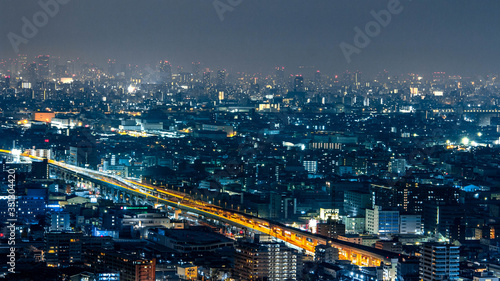 Wallpaper Mural city at night Torontodigital.ca