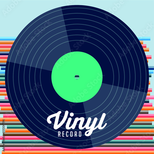 Vinyl record. vinyl records shop. Retro vinyl. Vinyl collection. Vinyl music