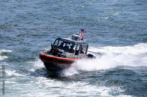 Coast Guard on patrol