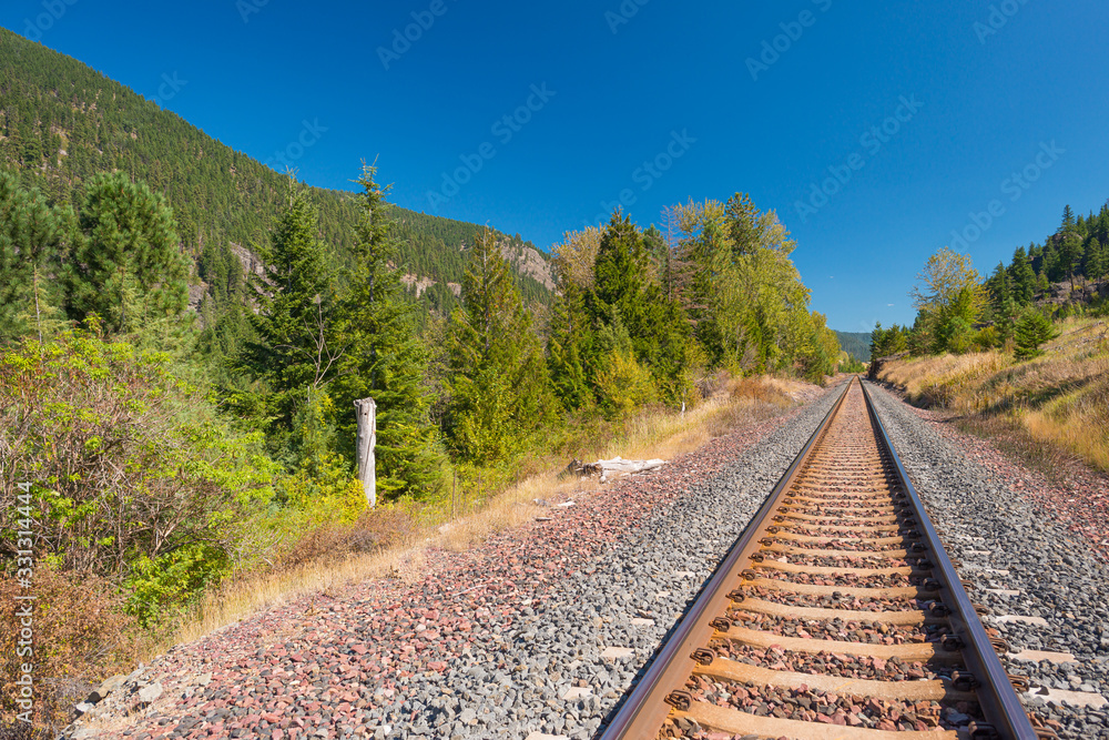 railway in the mountains railway in the mountains