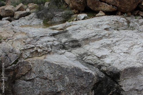 rocks in the water