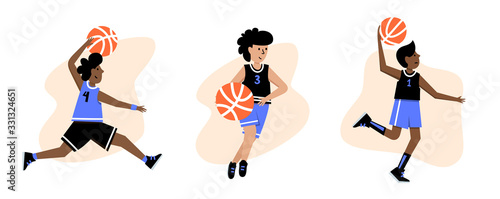 Basketball vector illustration