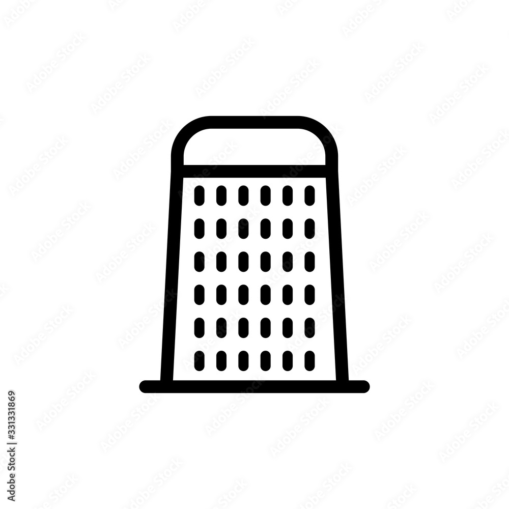 Vector illustration, grater icon design Vector illustration, grater icon design