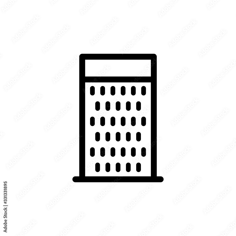Vector illustration, grater icon design Vector illustration, grater icon design
