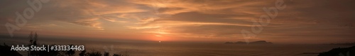 Sunset panoramic © Ronnie