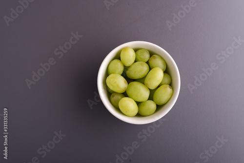 Green grapes
