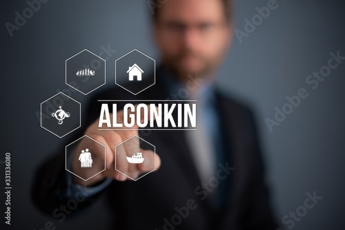 Принти на полотні Algonkin