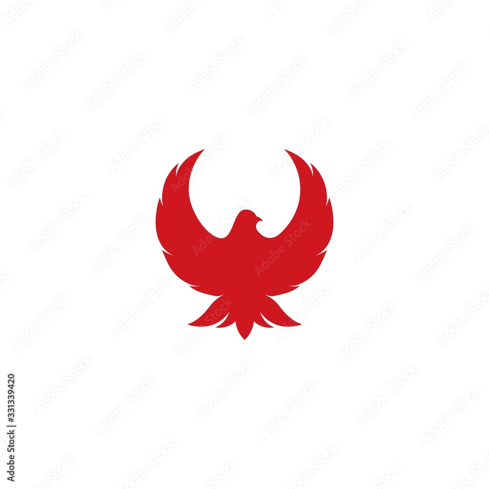 Falcon Eagle Bird Logo Template vector Falcon Eagle Bird Logo Template vector