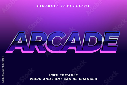 Elegant text style effect Premium Vector