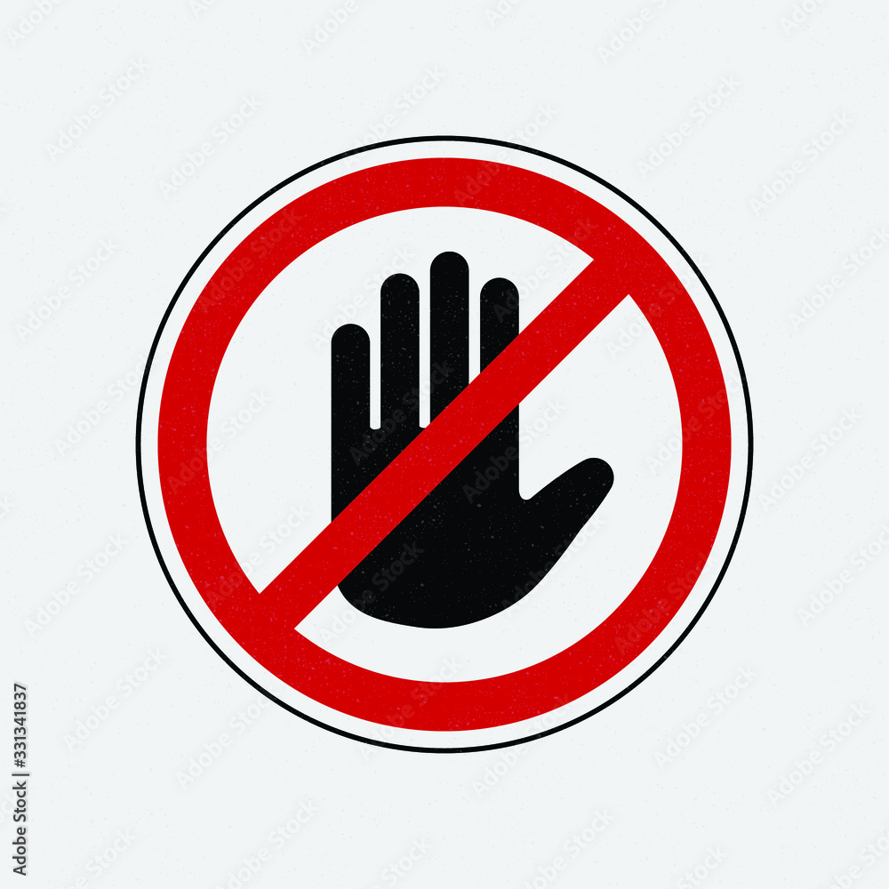 No entry sign No entry sign