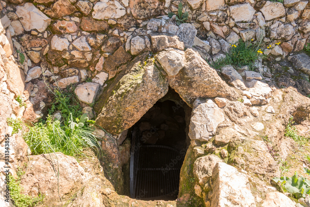 Fototapeta premium Tel Yodfat National Park