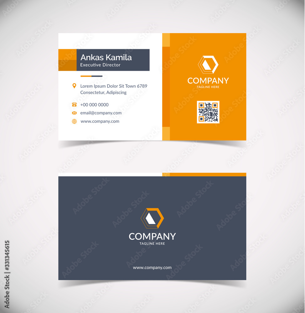 Modern Geometric Business Card Template Modern Geometric Business Card Template