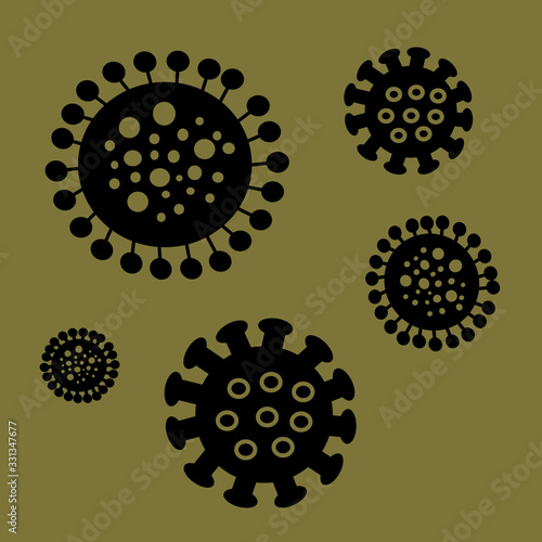 Corona virus infection. 2019-Nvoc virus microbe covid19