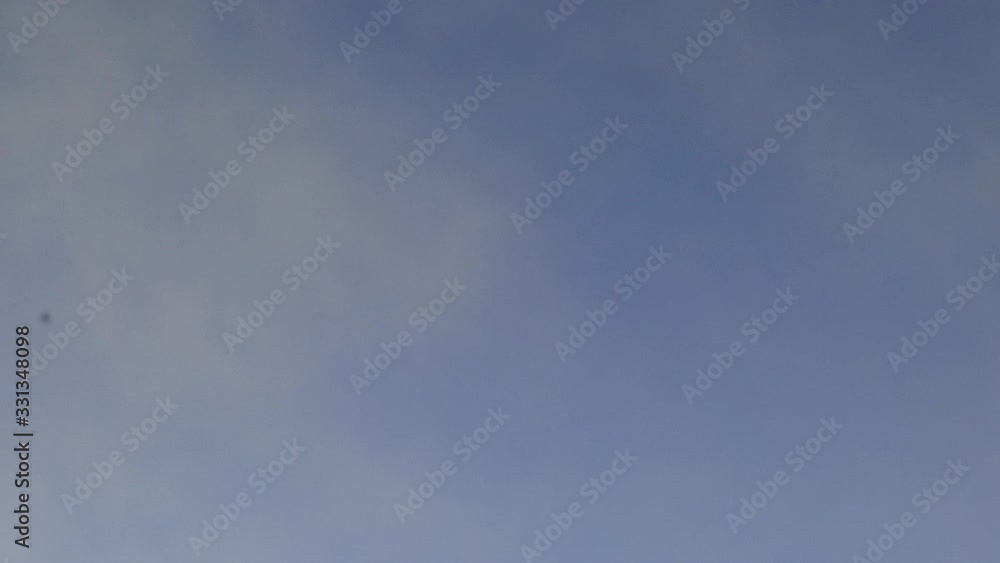 cloud smoke move float fast quickly abstract video against blue sky cloud smoke move float fast quickly abstract video against blue sky