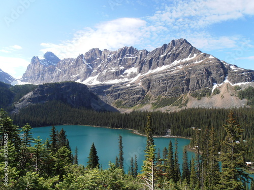 lake in the mountains